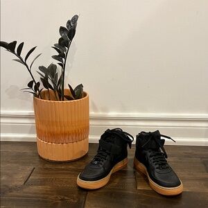 Nike Black Gum Sole Air Force 1